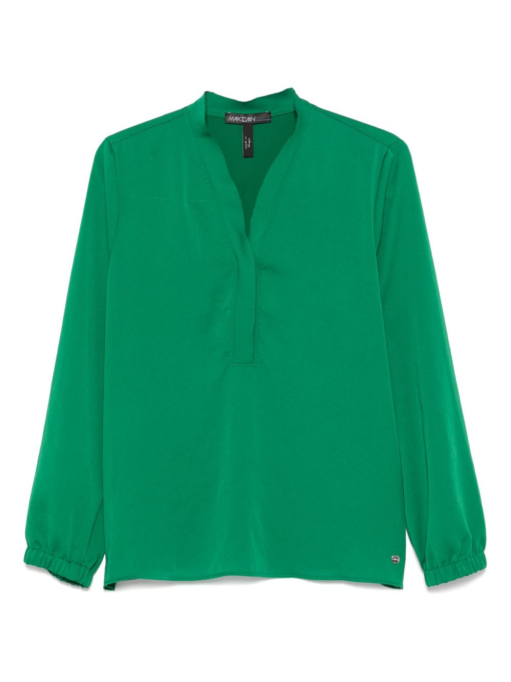 MARCCAIN V-neck blouse - Green