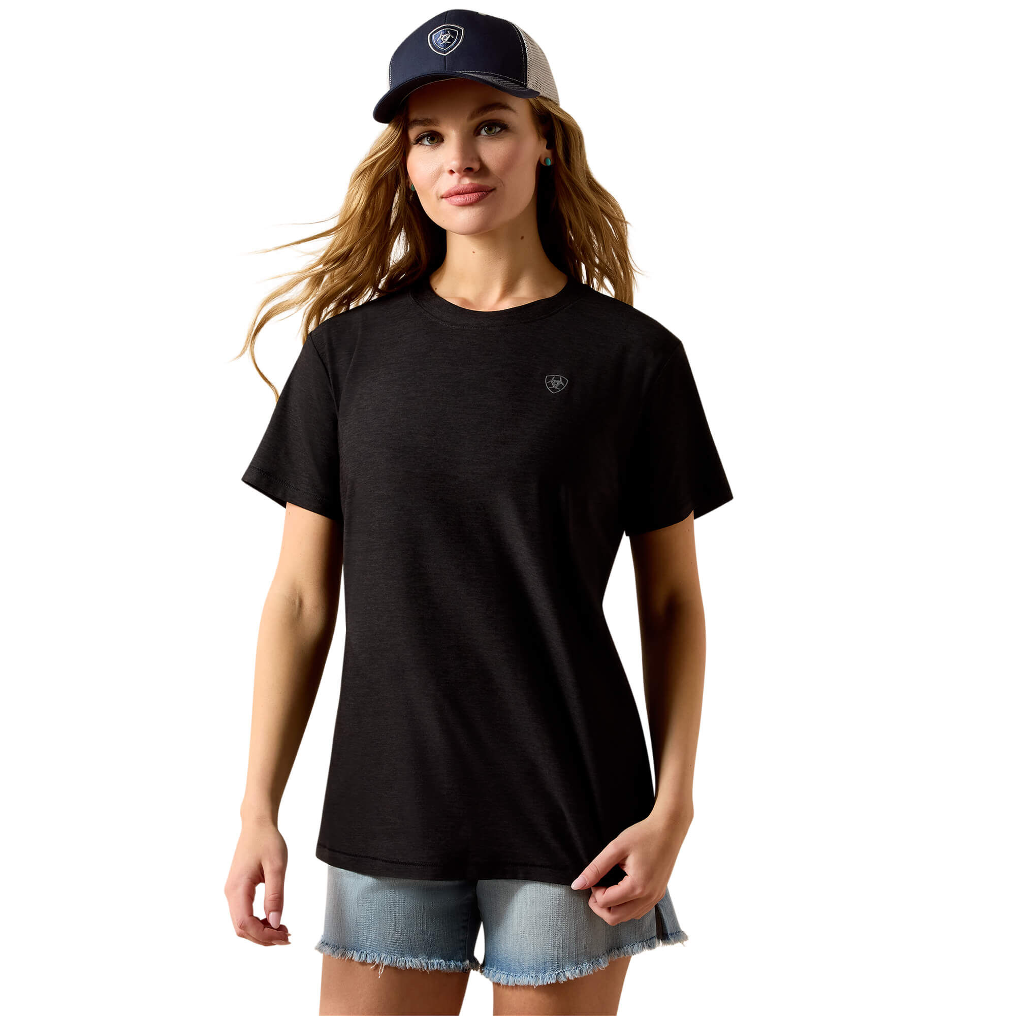 Women's Laguna Logo T-Shirt in Black, Size 2X-Large, by