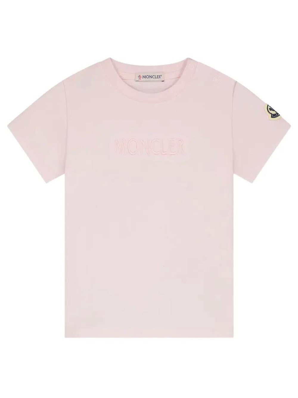 Short Sleeve T-Shirt With Embroidered Logo And Patch