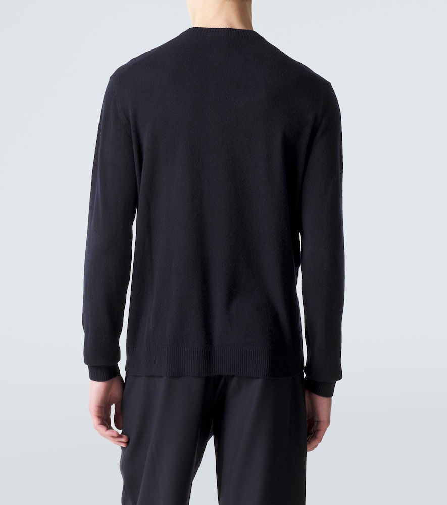 X Alanui cashmere and silk polo shirt