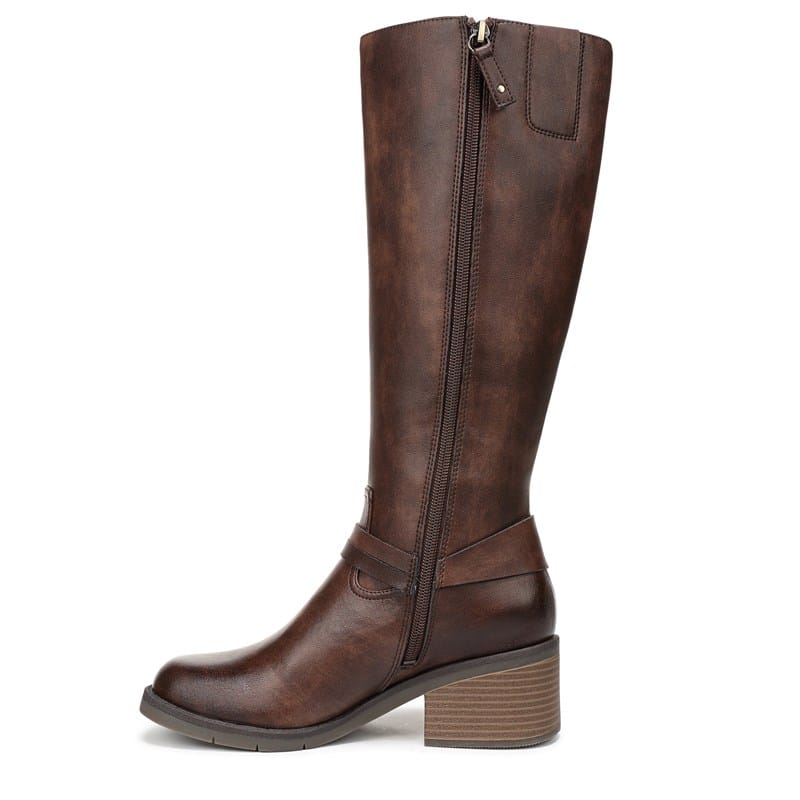 Women's Joplin West Tall Boots (Walnut Brown Faux Leather)