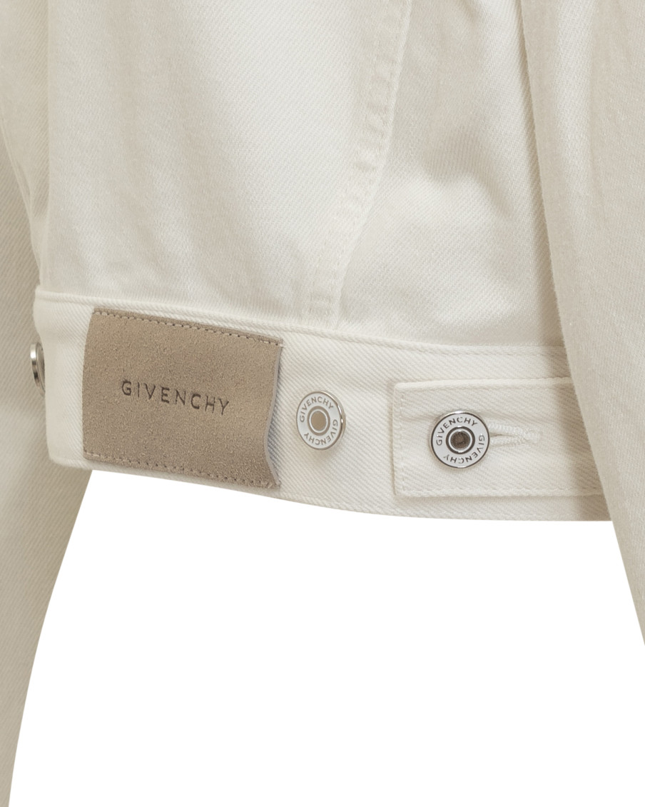 White Shirt Collar Jacket