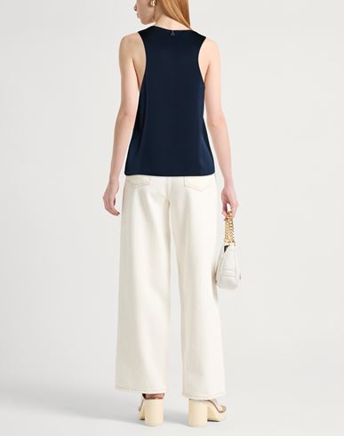 Woman Top Navy Size 4 Polyester