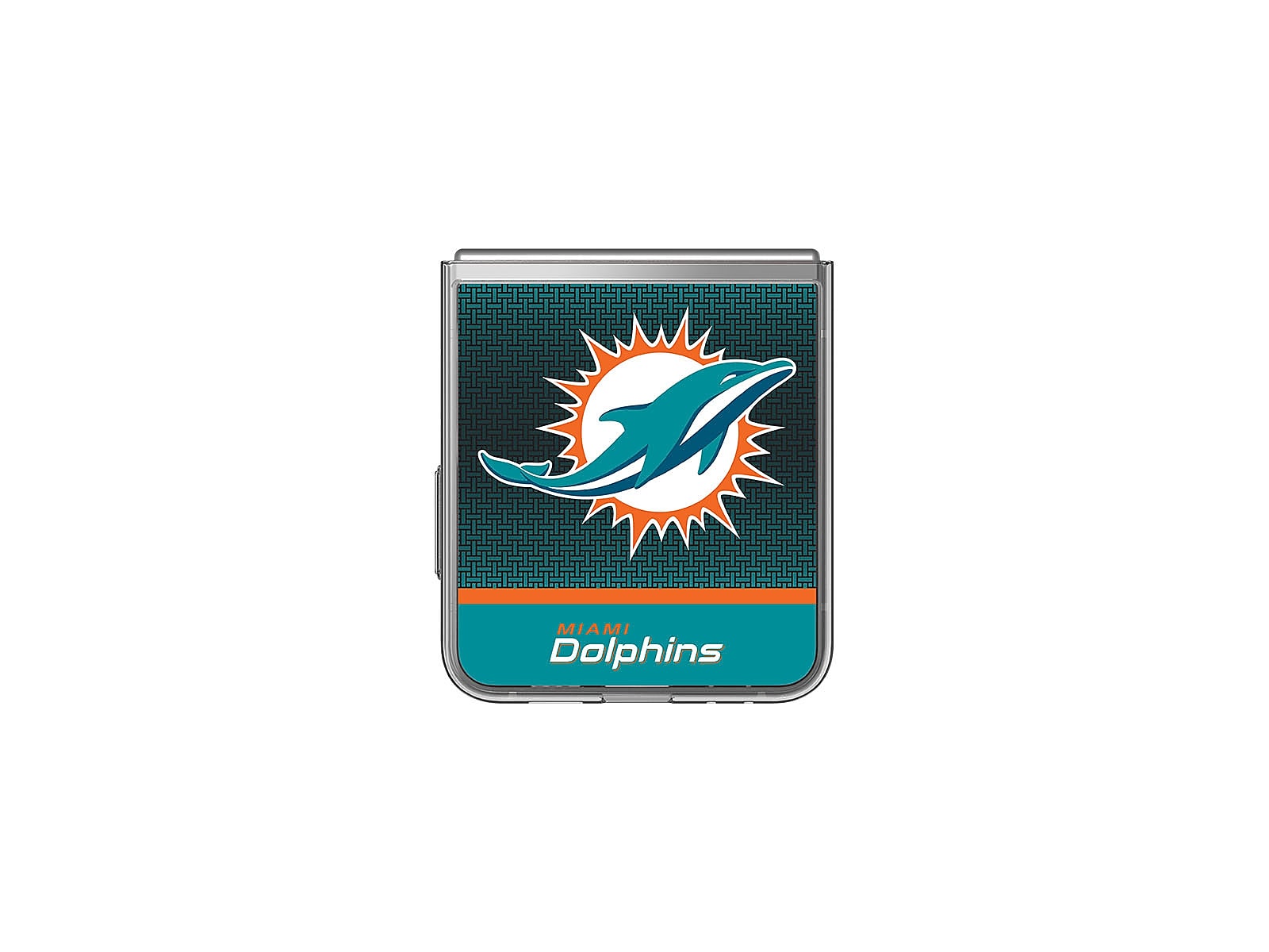 Miami Dolphins Galaxy Z Flip6 Flipsuit Case & Card(GP-KNFLMDONF1)
