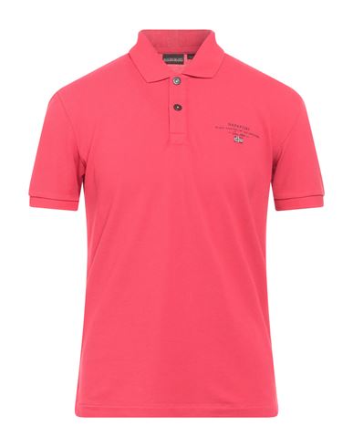 Man Polo shirt Red Size S Cotton