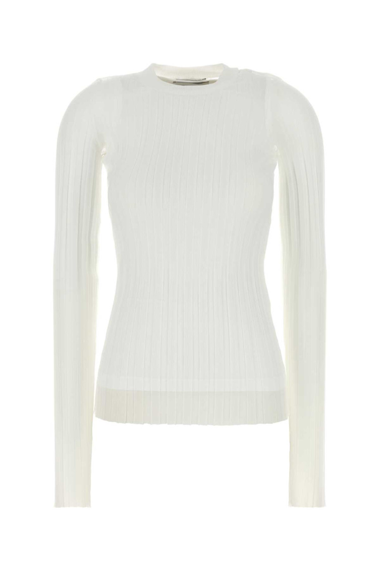White Organza Top