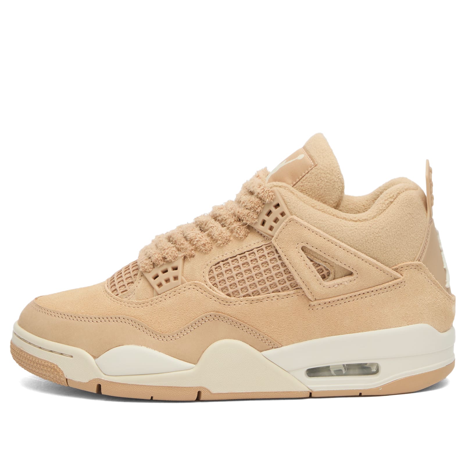 Women's 4 Retro W Sneaker Hemp/Light Orewood Brown