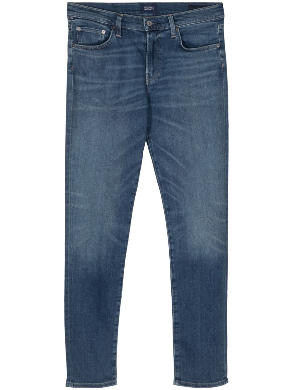 Slim-fit low-rise jeans - Blue