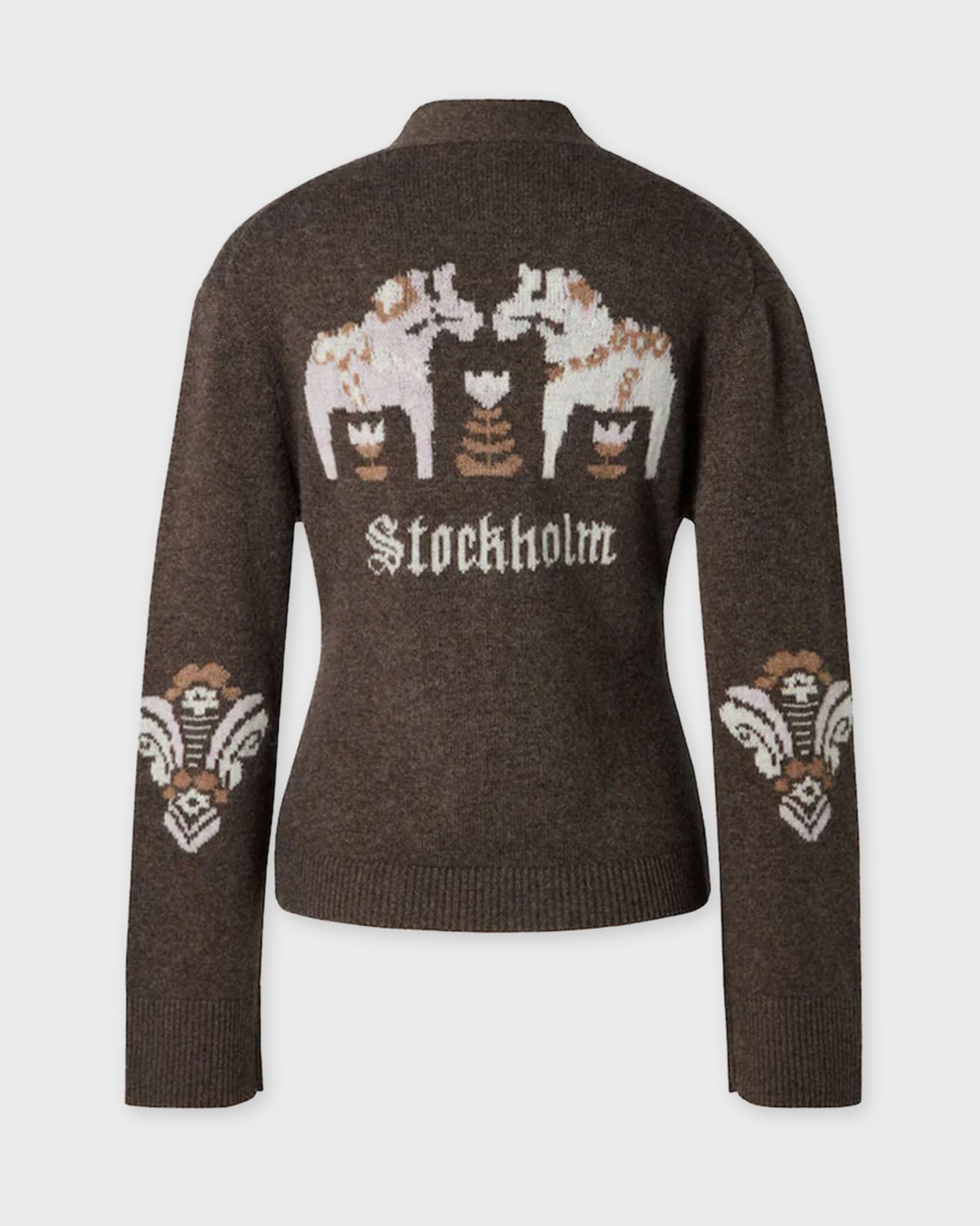 Cloeys Cardigan Stockholm Brown