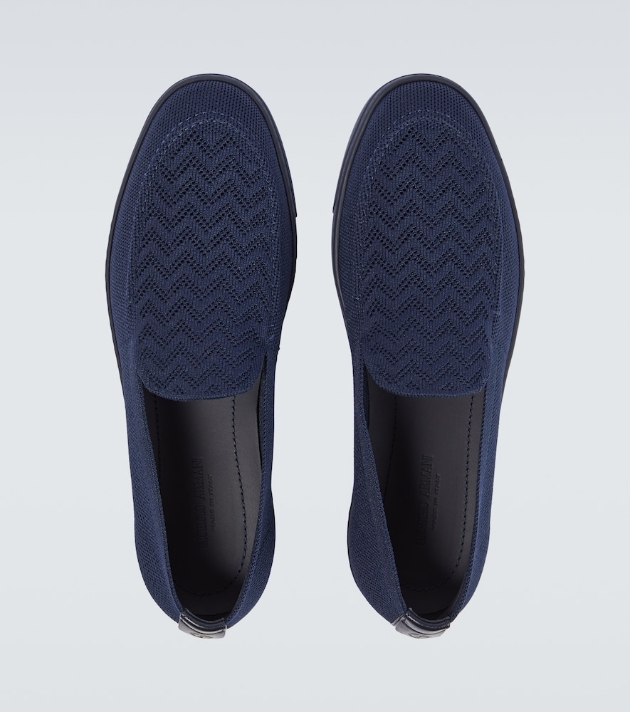 Canvas slip-on shoes