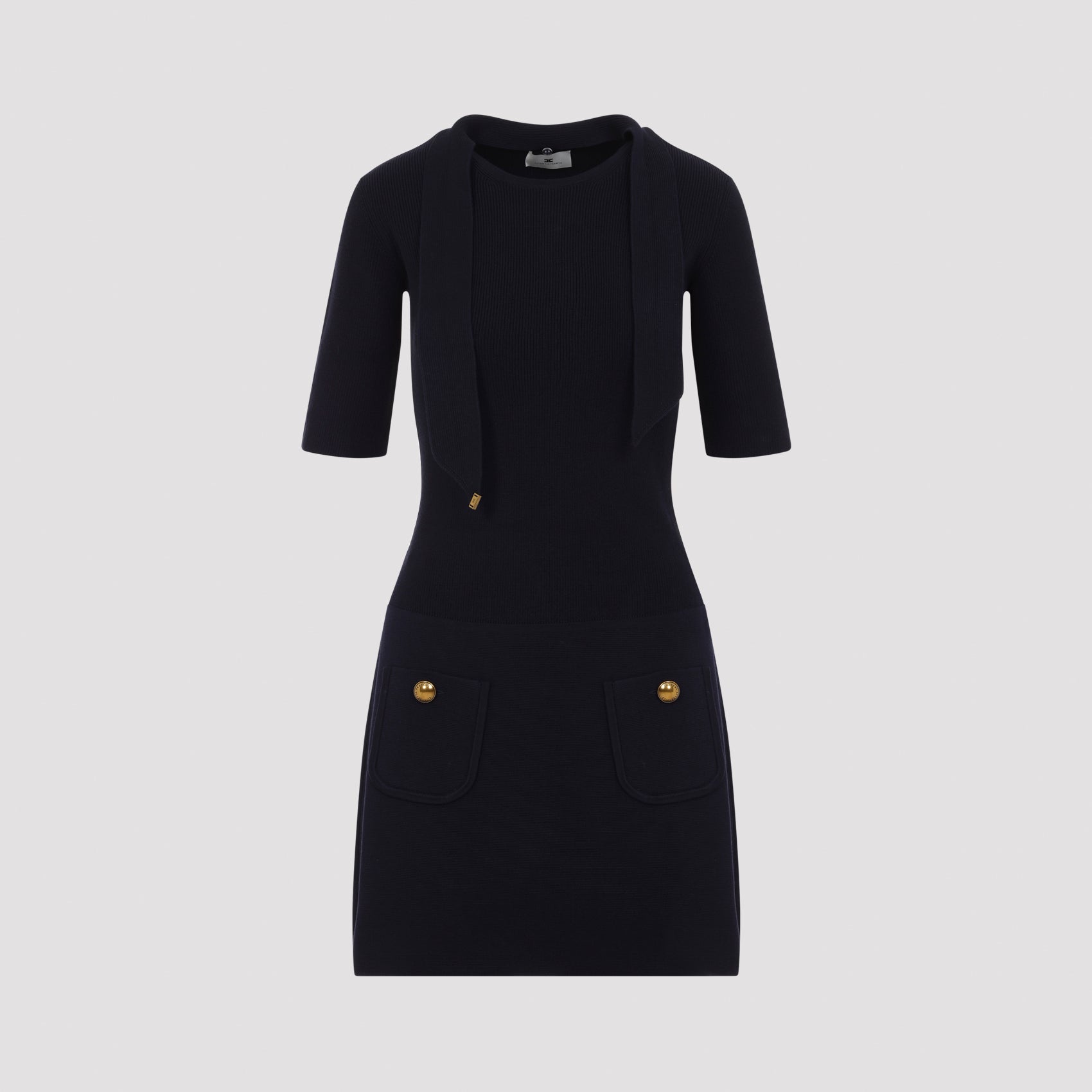Women's Knit Mini Dress with Soft Viscose Blend