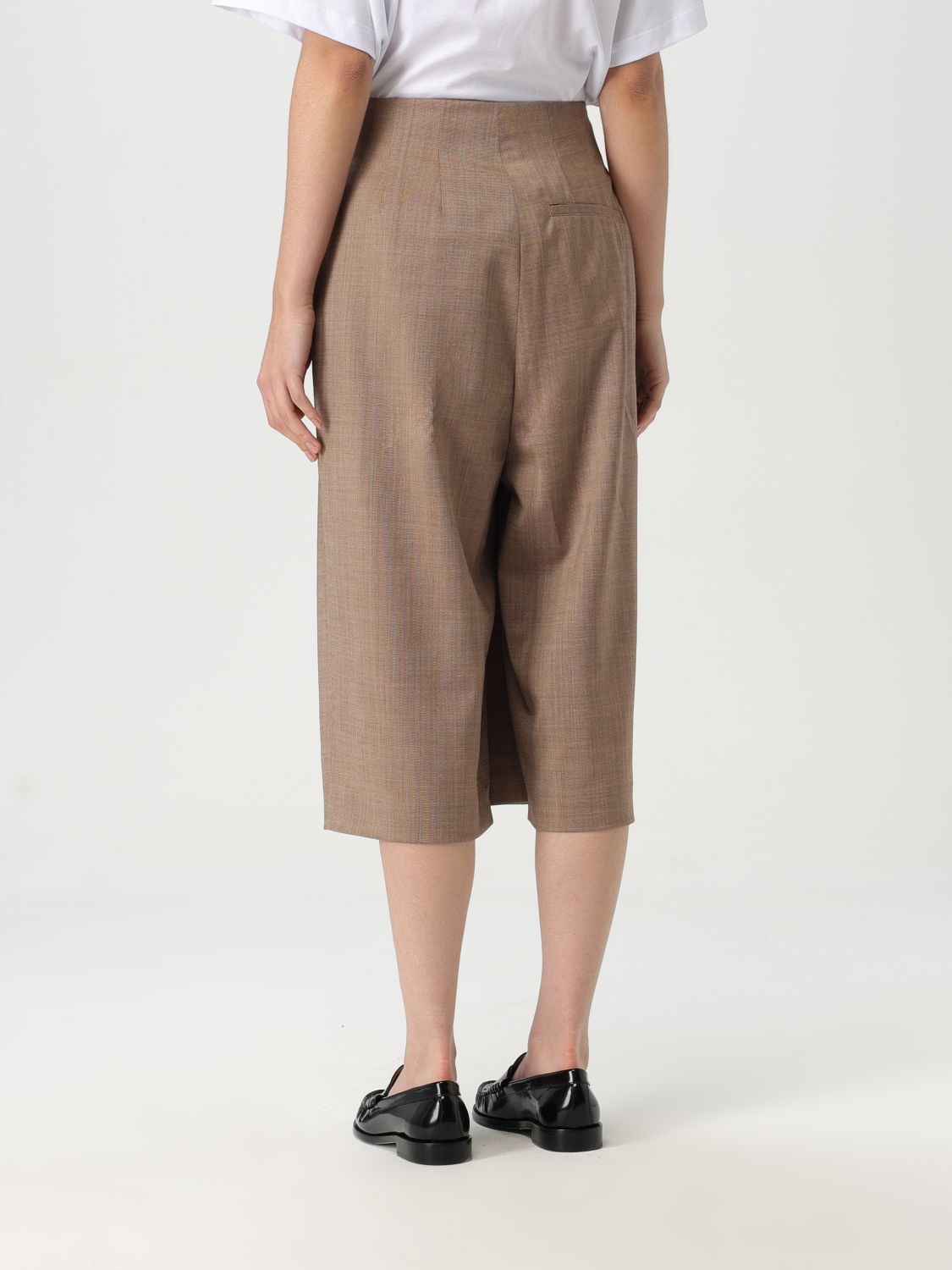 Pants Woman color Beige
