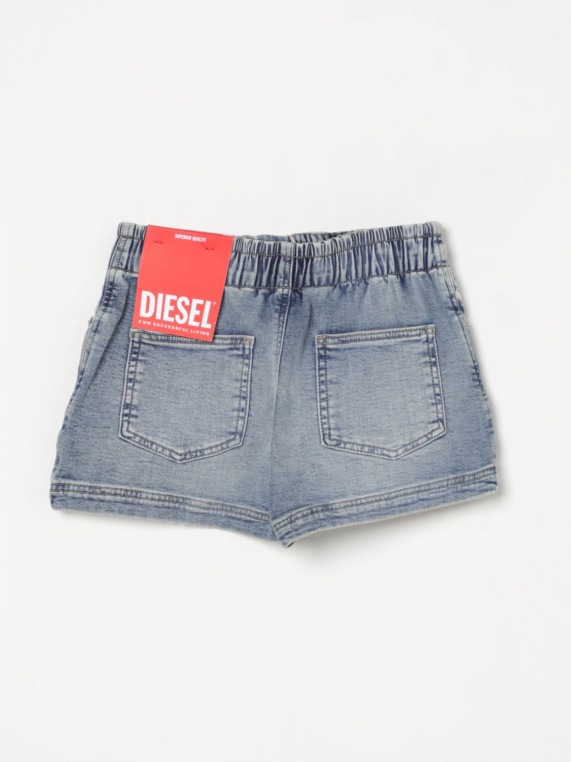 Short DIESEL Kids color Denim