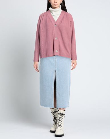 Woman Cardigan Antique rose Size XS Cotton
