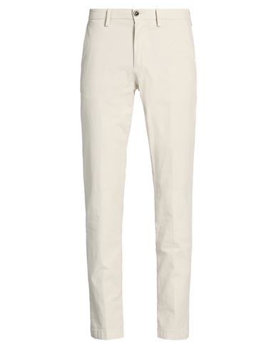Man Pants Beige Size 28 Cotton, Elastane