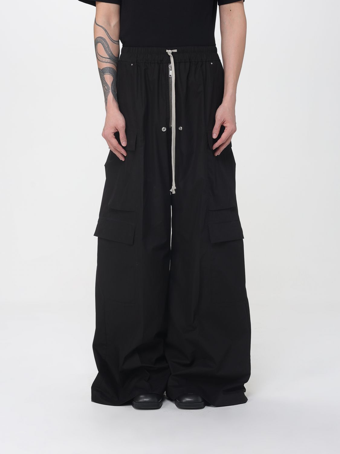 Pants Men color Black