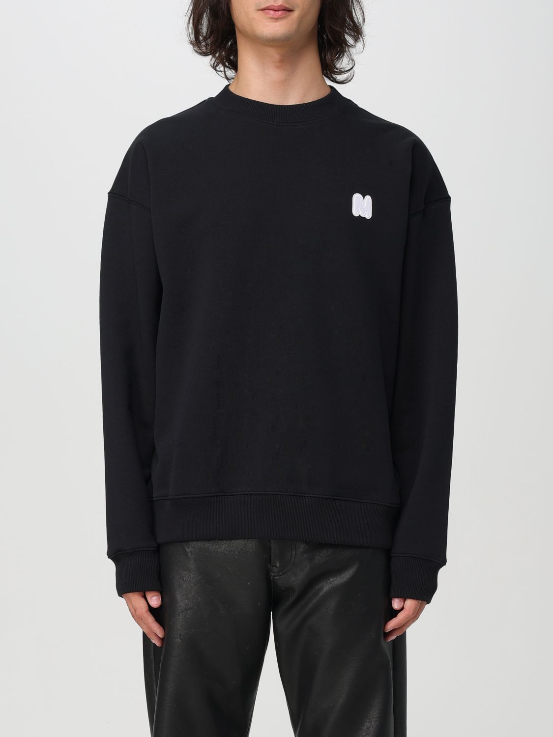 Logo patch sweatshirt - Black