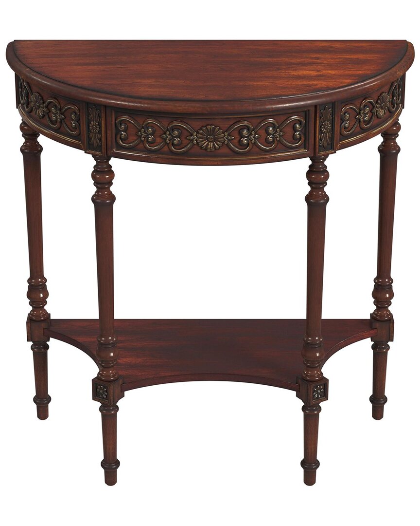 Specialty Company Danelle Demilune 30In Console Table