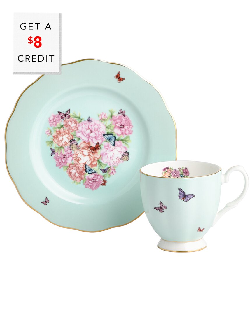 Miranda Kerr Friendship Blessings Footed Mug & Plate Set With $8 Credit