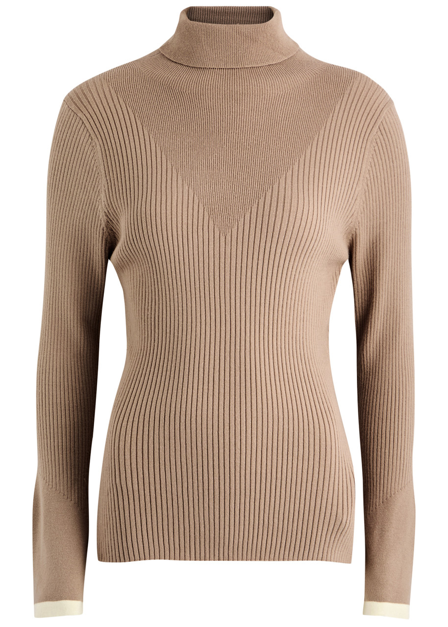 Ravena Ribbed-knit top