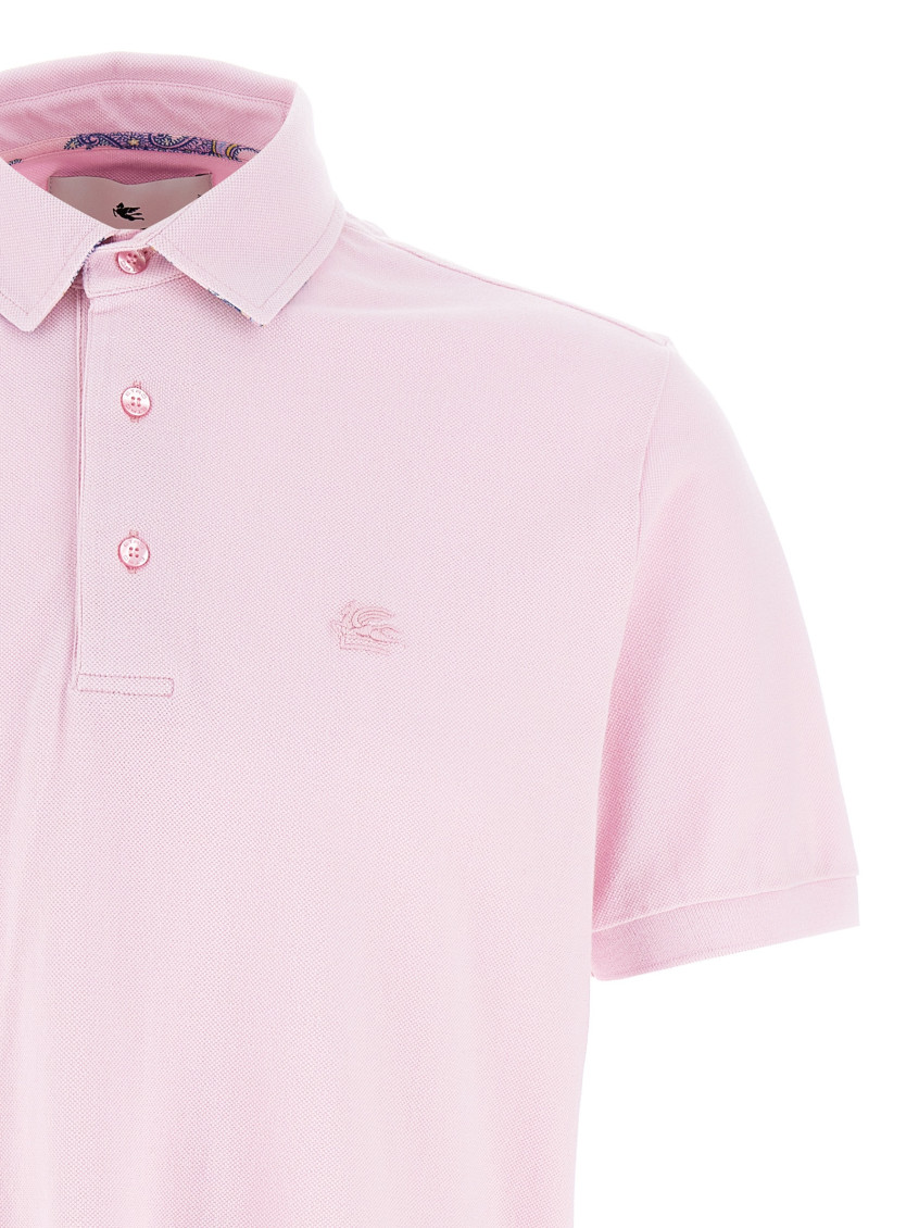 Logo Embroidered Polo Shirt