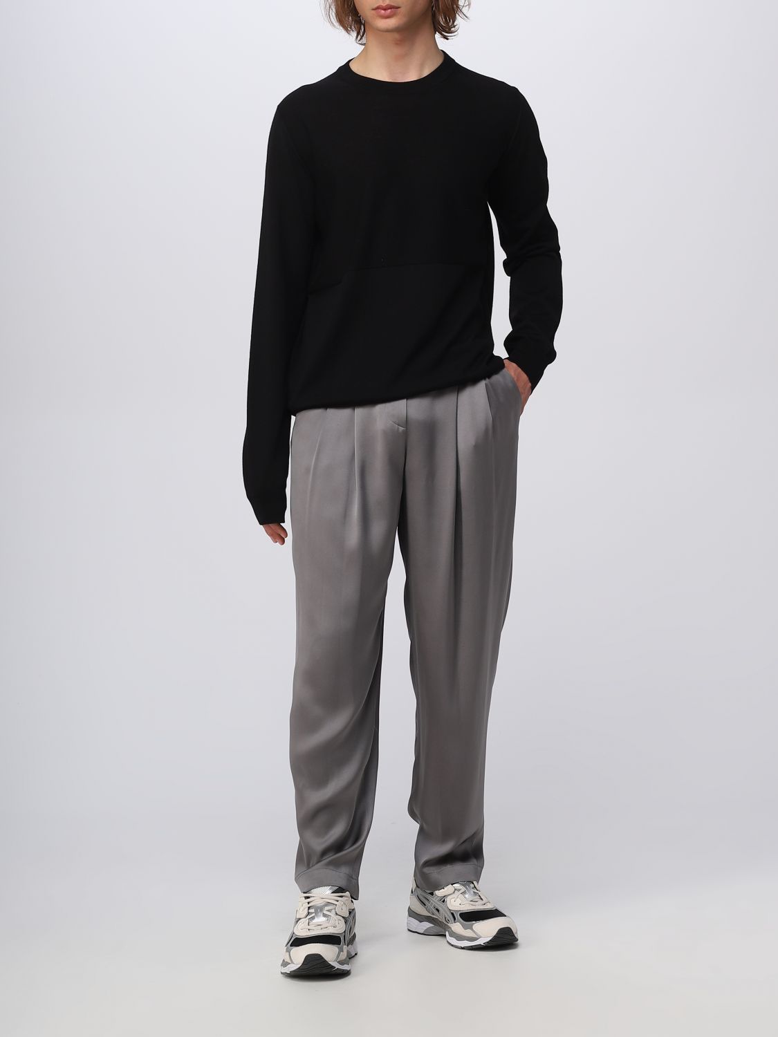 Sweatshirt Men color Black