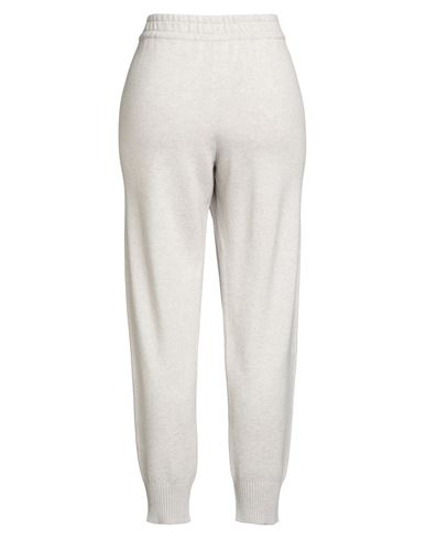 Woman Pants Light grey Size 3XL Virgin Wool, Cashmere, Silk