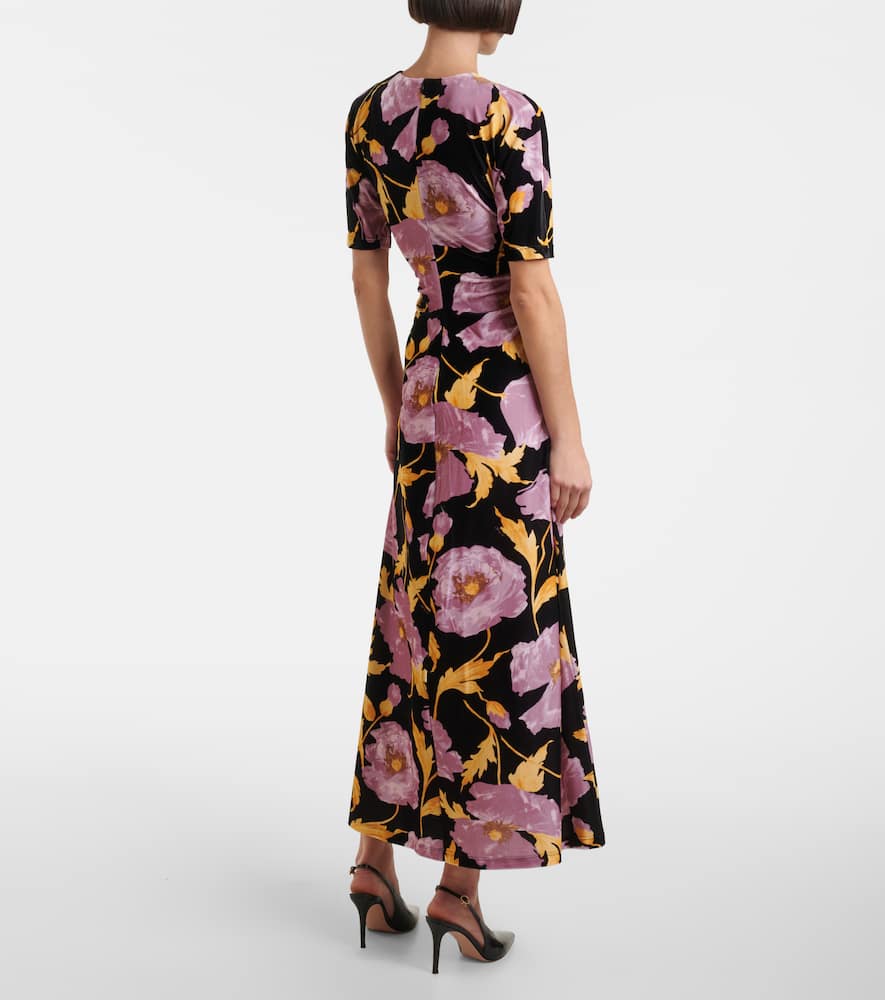 Angelica floral maxi dress