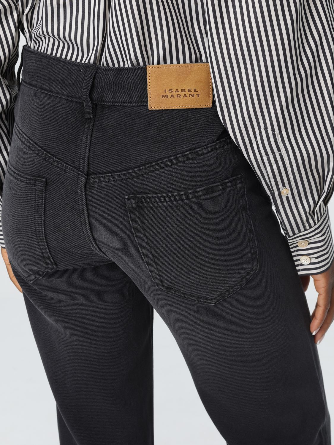 Jeans Woman color Black