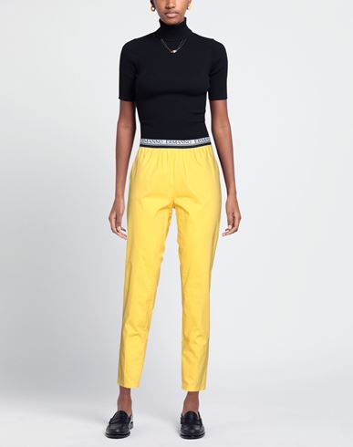 Woman Pants Yellow