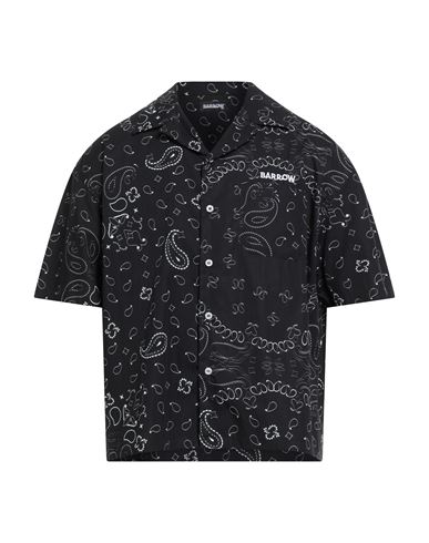 Man Shirt Black Size L Cotton