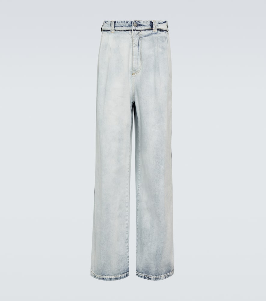 High-rise wide-leg jeans
