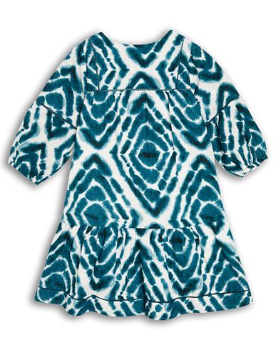 Kid Girl Kids' dress Deep teal Size 12 Viscose, Cotton