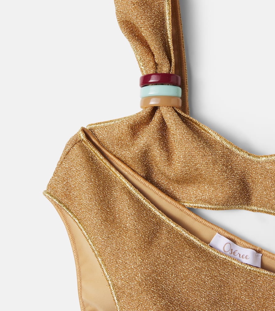Oséree Kids Lumière embellished bikini