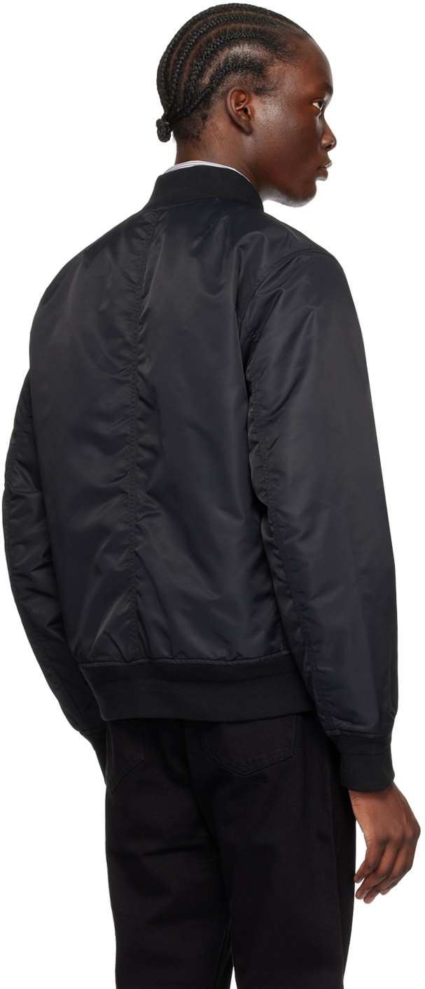 Rag & bone Black Manston Bomber Jacket