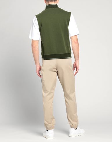 Man Vest Military green Size 36 Cotton