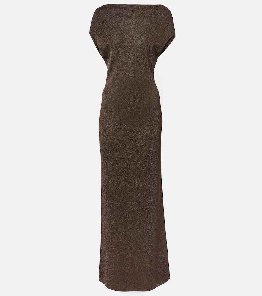 Eschimo pen-back maxi dress