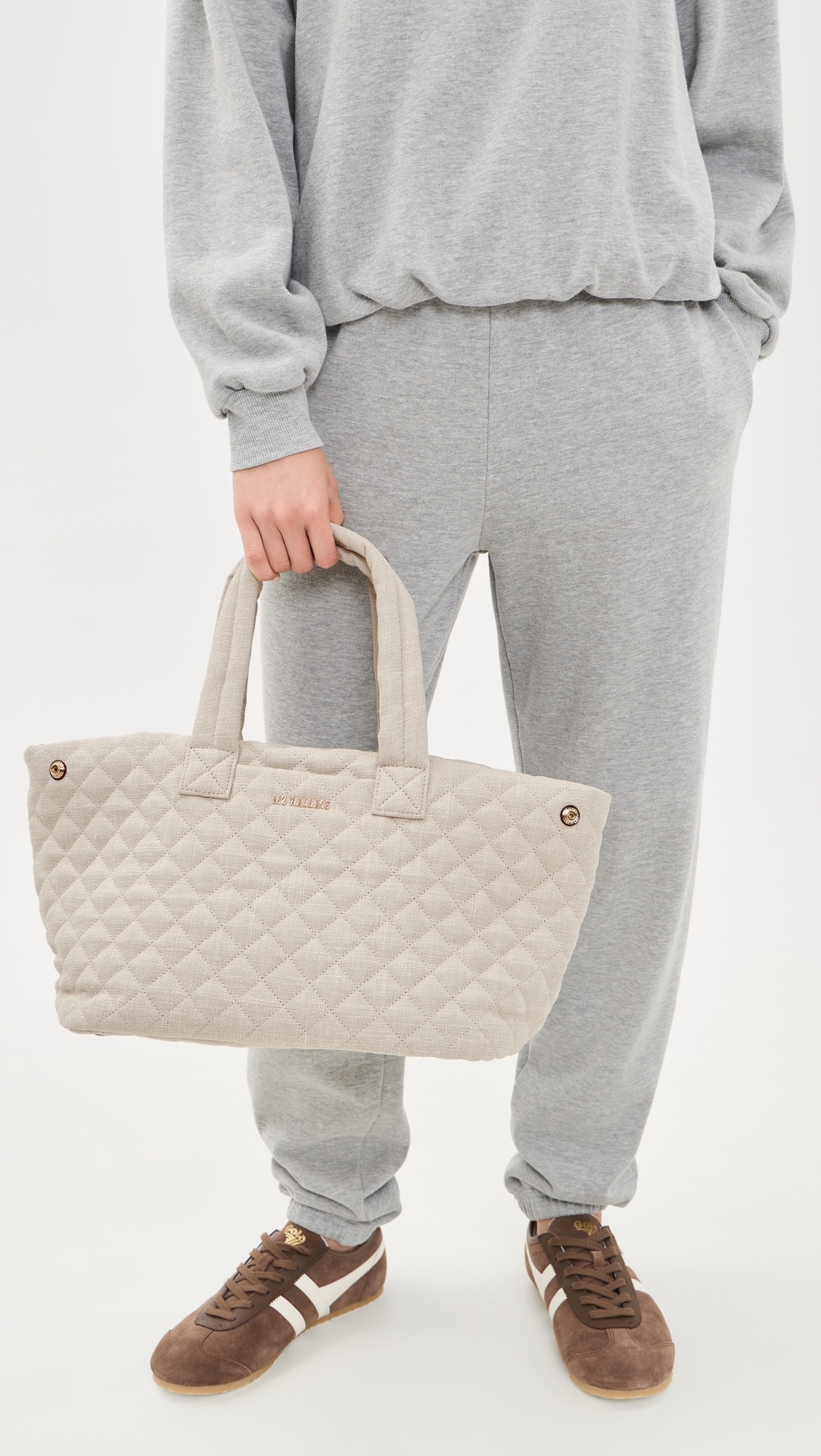 Medium Metro City Tote Sandy Linen One Size