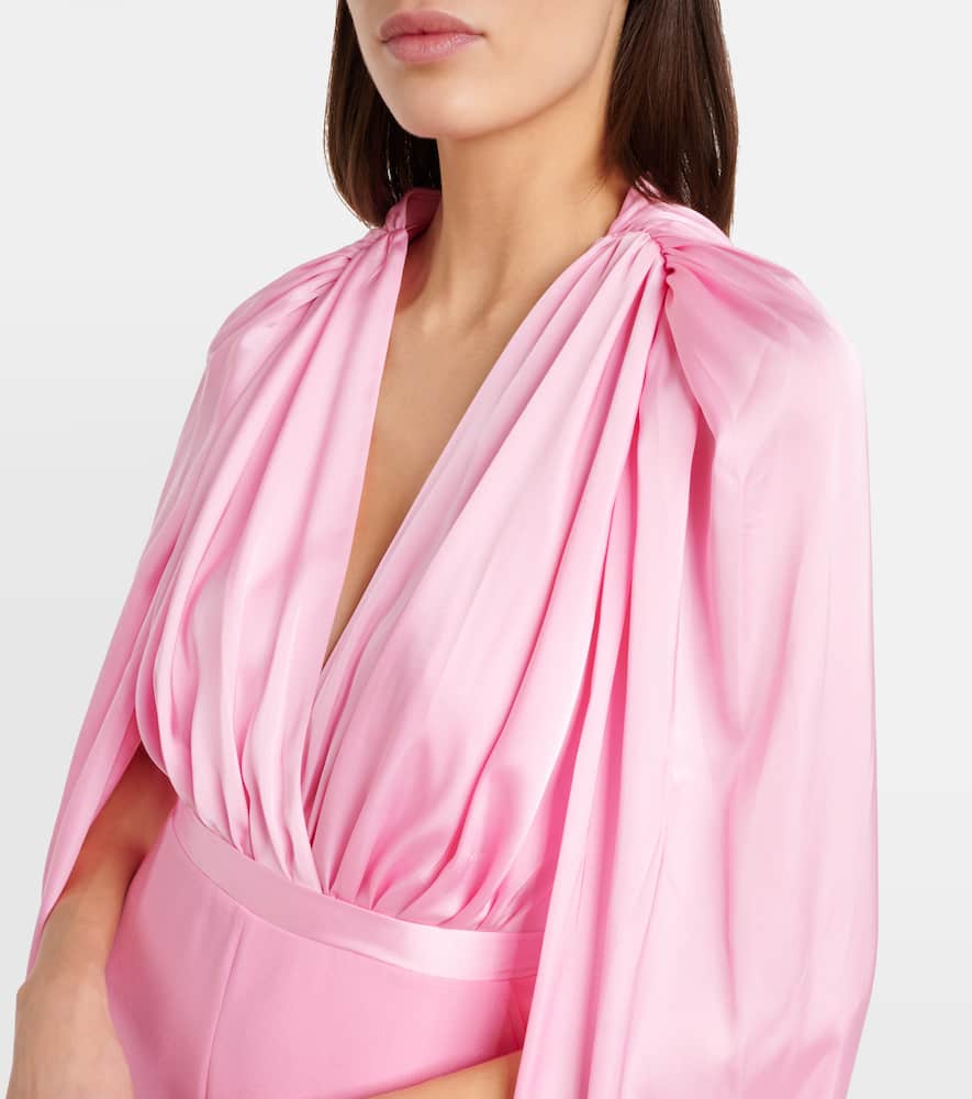 Bianca caped jumpsuit