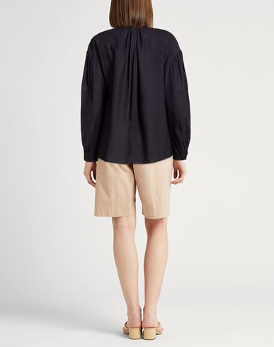 Forte_forte Woman Shirt Midnight blue Size 1 Cotton