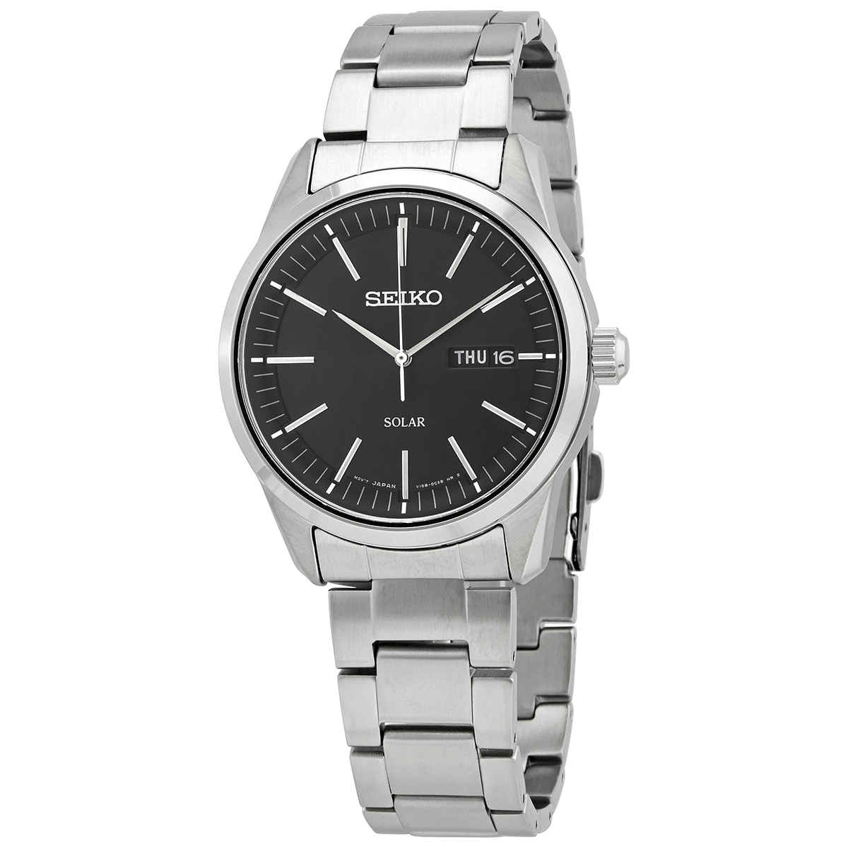 Conceptual Black Dial Mens Watch SNE527