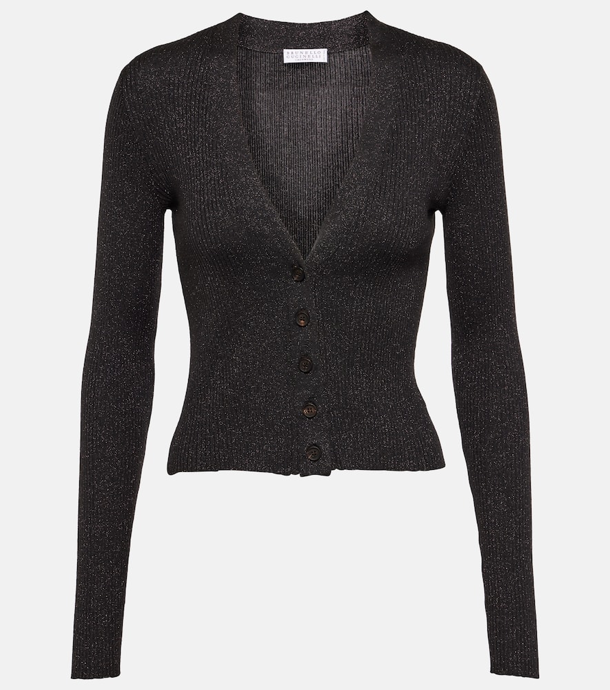 Cashmere and silk-blend cardigan