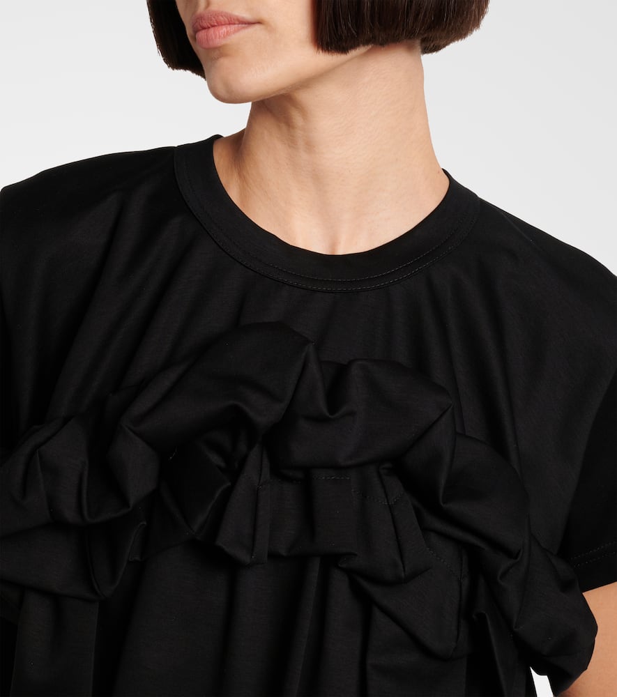 Ruffled cotton top