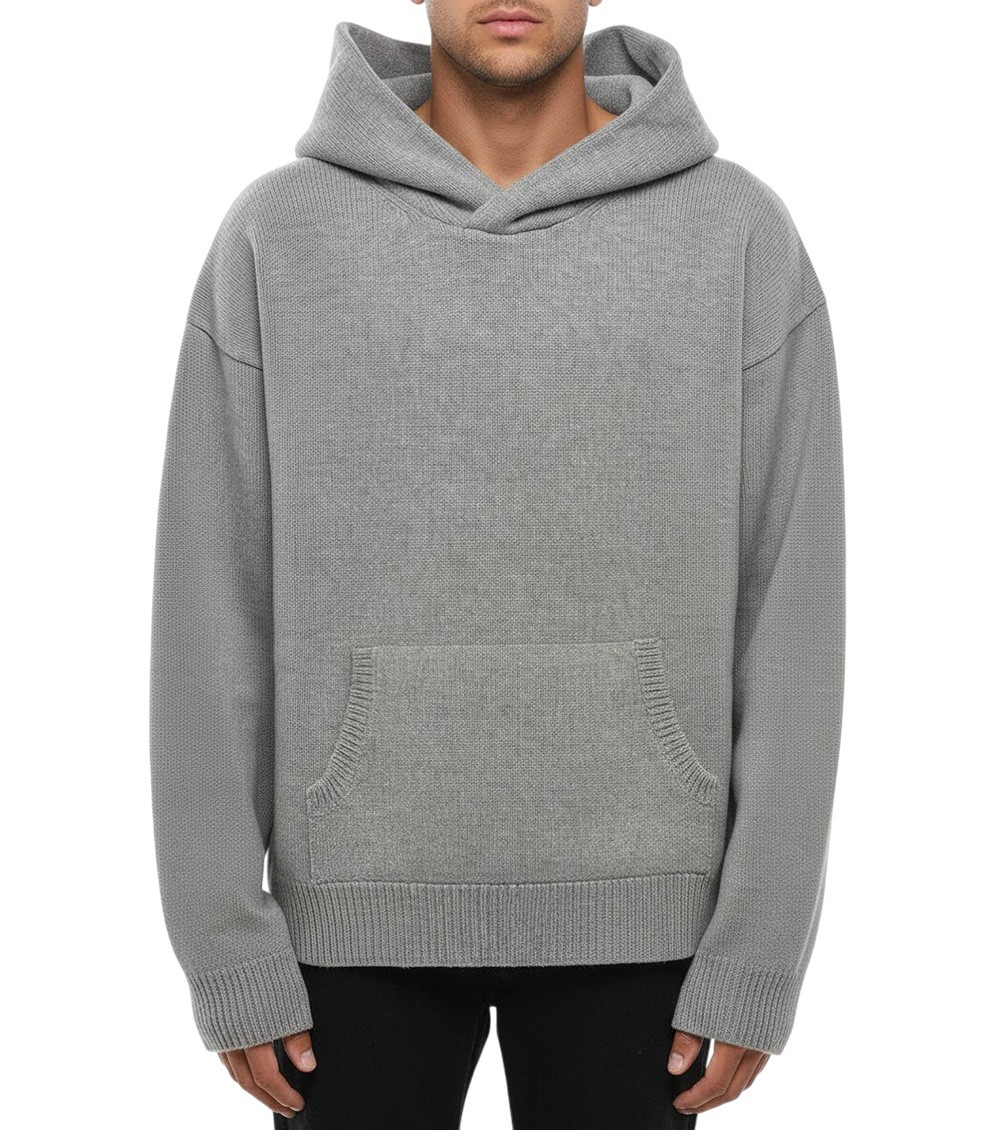 Grey Oversized Hoodie