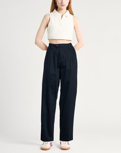 Woman Pants Midnight blue Size 6 Cotton