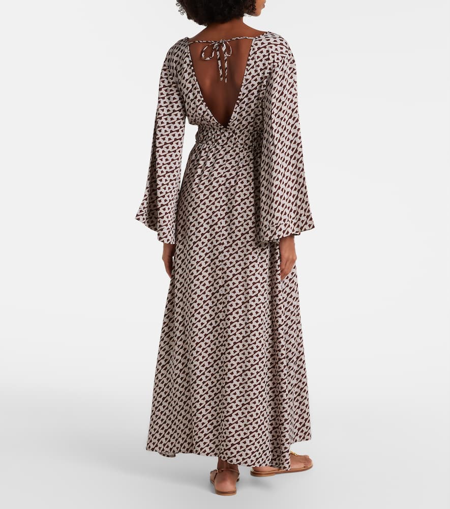 Maja printed kaftan