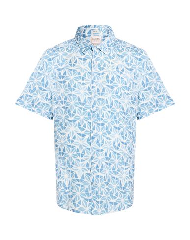 Eco Man Shirt Slate blue Size L EcoVero viscose