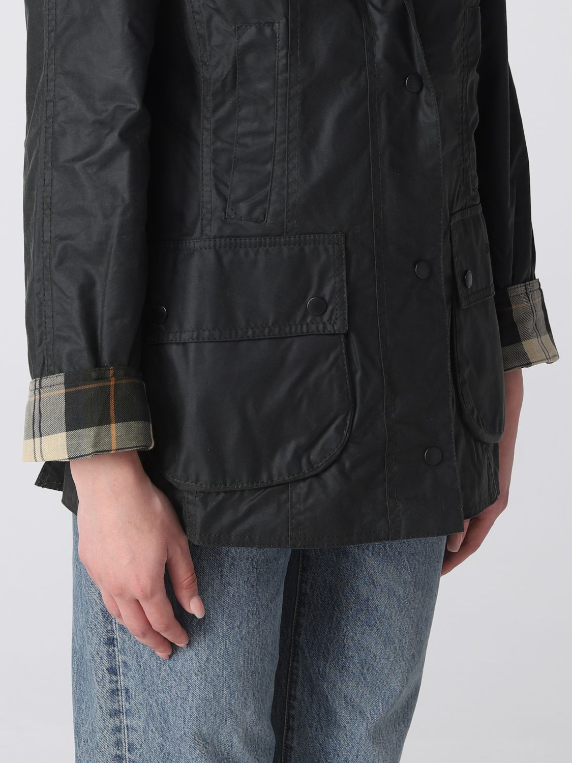Jacket Woman color Sage