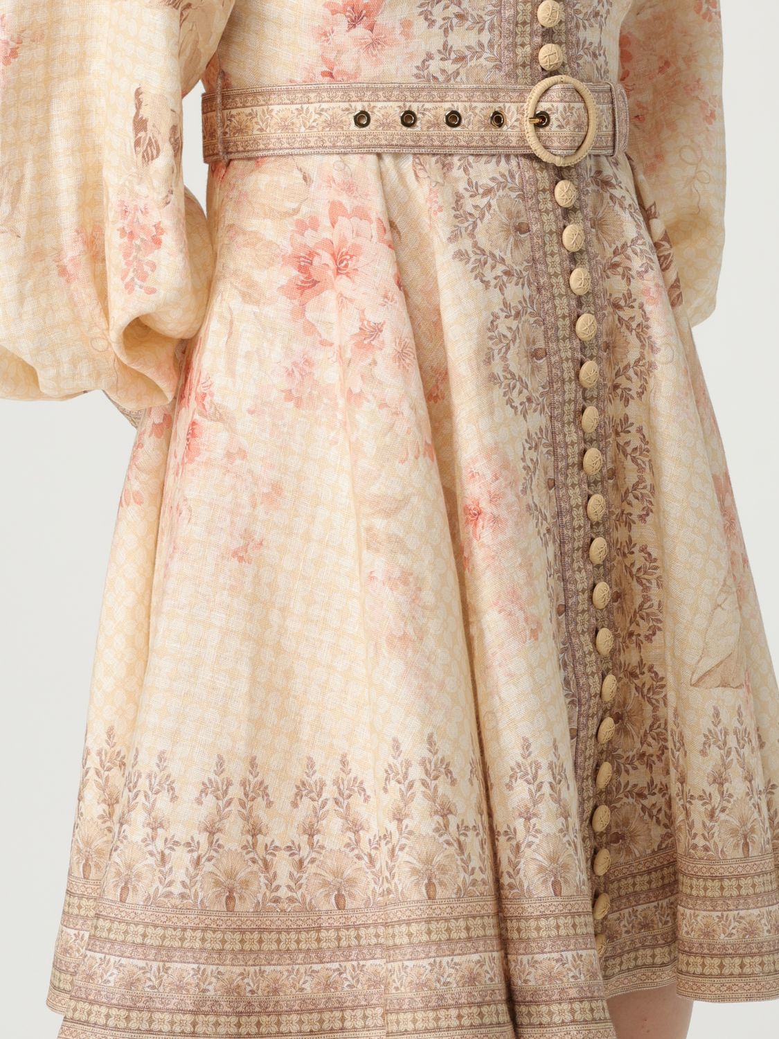 ZIMMERMANN Illuminate mini dress - Neutrals