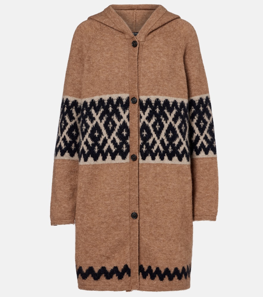 Moscova mohair and wool-blend cardigan